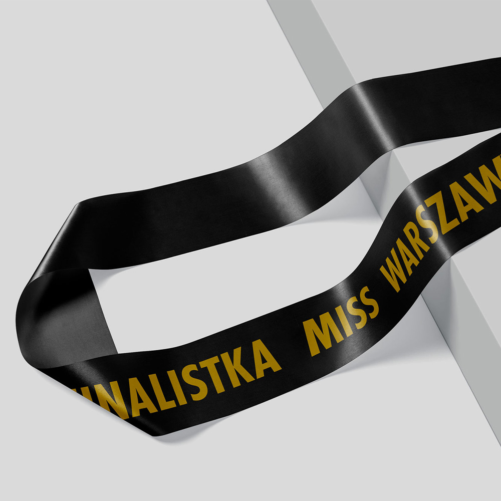 Szarfa reklamowa Miss Grado